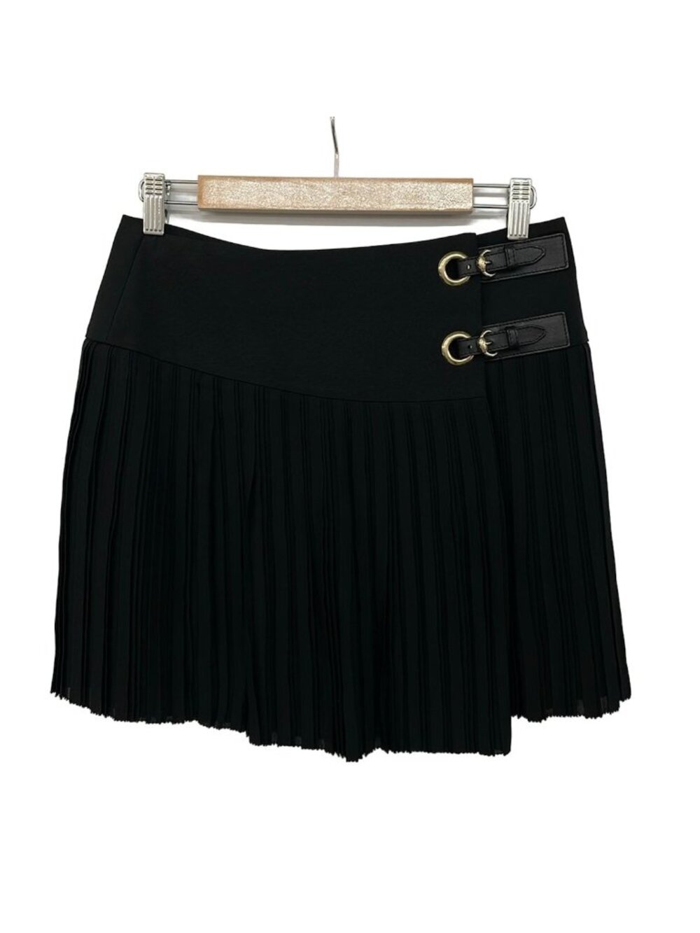 Gucci Rollskirt S Black Pleats
